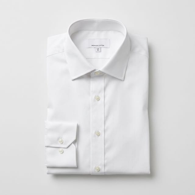 Men's Formal White Shirt